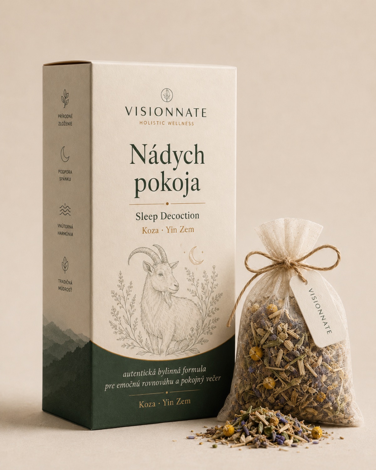 Visionnate Nádych pokoja — bylinný odvar